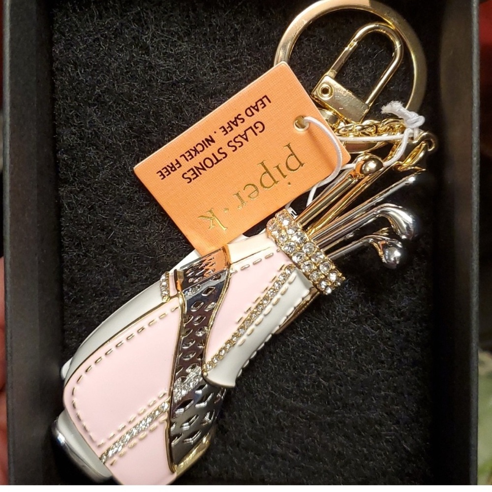 Piper-K Golf Bag w/Clubs Key Chain